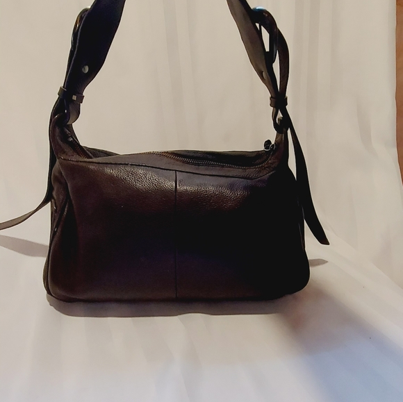 FRANCESCO BIASIA LEATHER SHOULDER BAG! - Picture 3 of 11